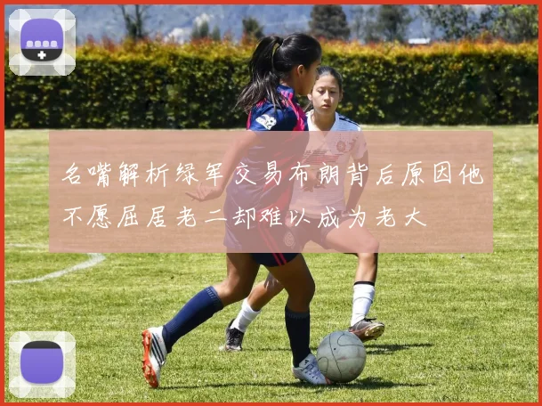 名嘴解析绿军交易布朗背后原因他不愿屈居老二却难以成为老大