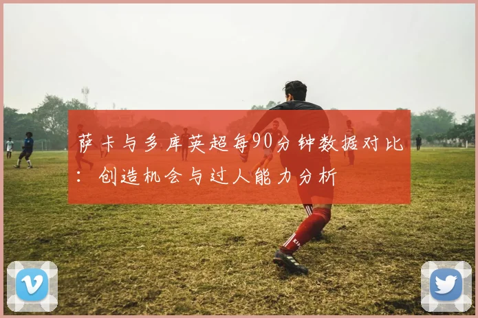 萨卡与多库英超每90分钟数据对比：创造机会与过人能力分析
